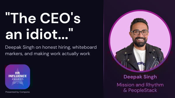 HR Influence Awards Top 12 Article - Deepak Singh